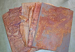 Rusting Iron Paint, Reactive rust effect Paint for arts, crafts and  decoration