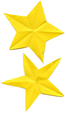 How to Fold and Cut Origami Stars