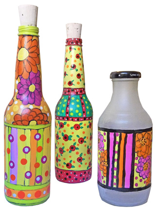 Small Glass Bottles, Colored Glass Bottles